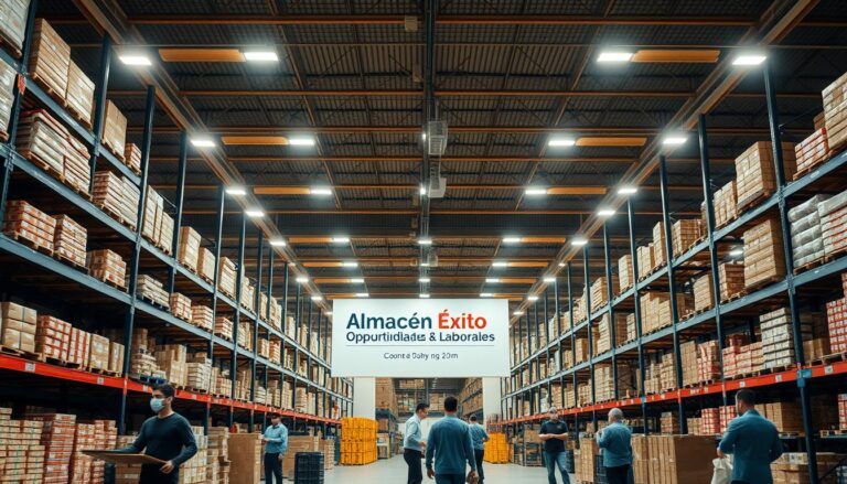 almacén éxito oportunidades laborales